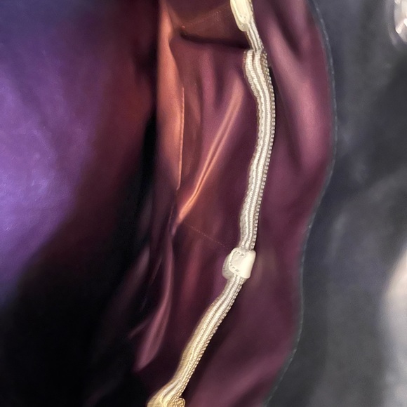 🆕 Henri Bendel No. 7 Quilt Zip Tote Black and Gray Houndstooth Shoulder Bag - Picture 13 of 13